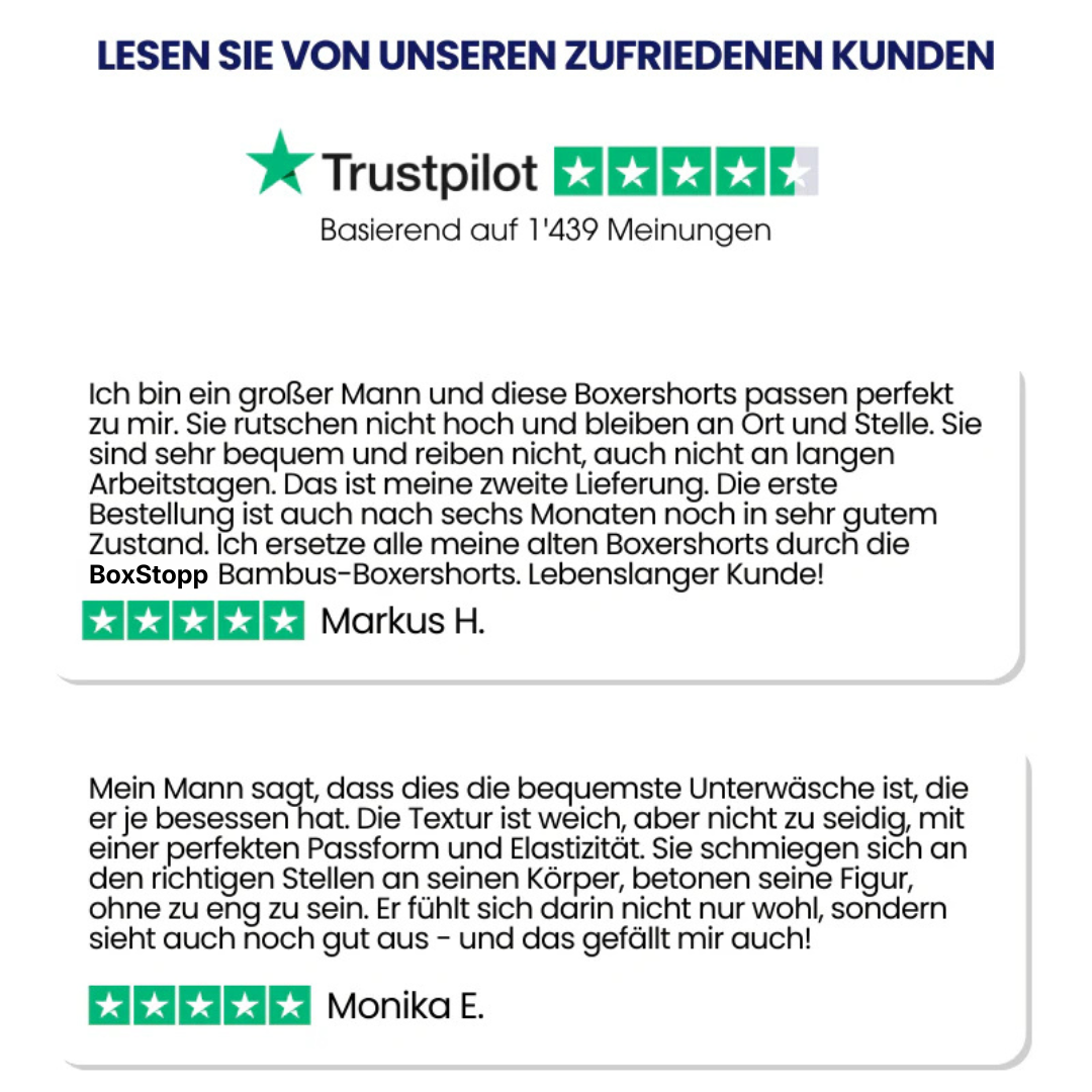 Premium Bambus Boxershorts Bundle